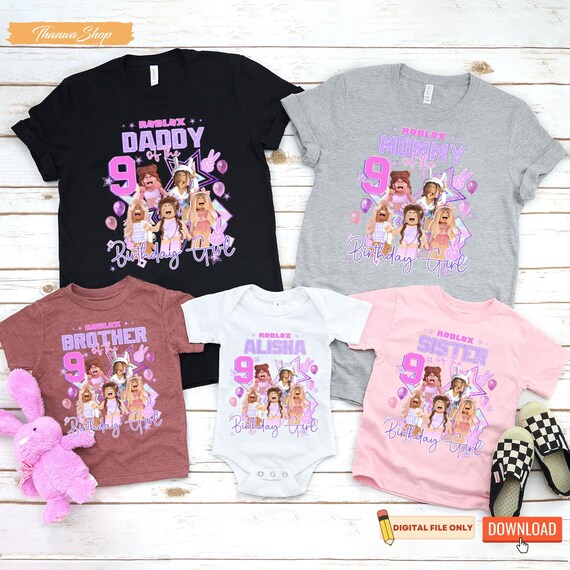 Sister Of Birthday Boy Video Game Outfit Gamer Party T-Shirt Sister Of Birthday Boy Video Game Outfit Gamer Party T-Shirt