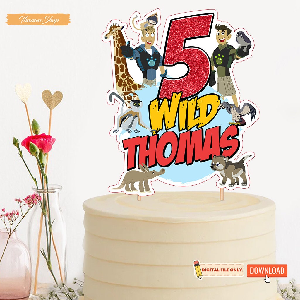 Printable Wild Kratts Cake Topper Wild Kratts Cake Topper - Etsy