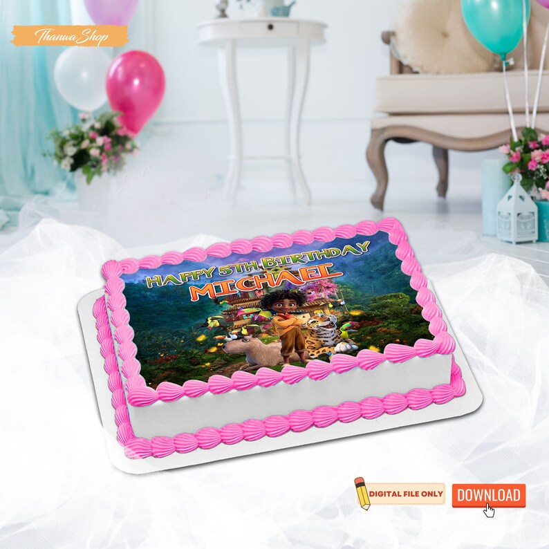 Printable Encanto Antonio Cake Topper Antonio Cake Topper Etsy