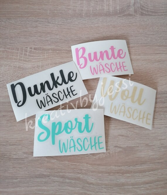 Aufkleber Für Die Wäschesortierung, Wäschekiste, Ordnungskisten, Trofast
