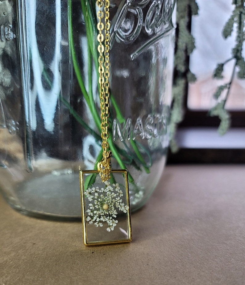 Radiant Faith: Clear Resin Mustard Seed Pendant Necklace - Etsy
