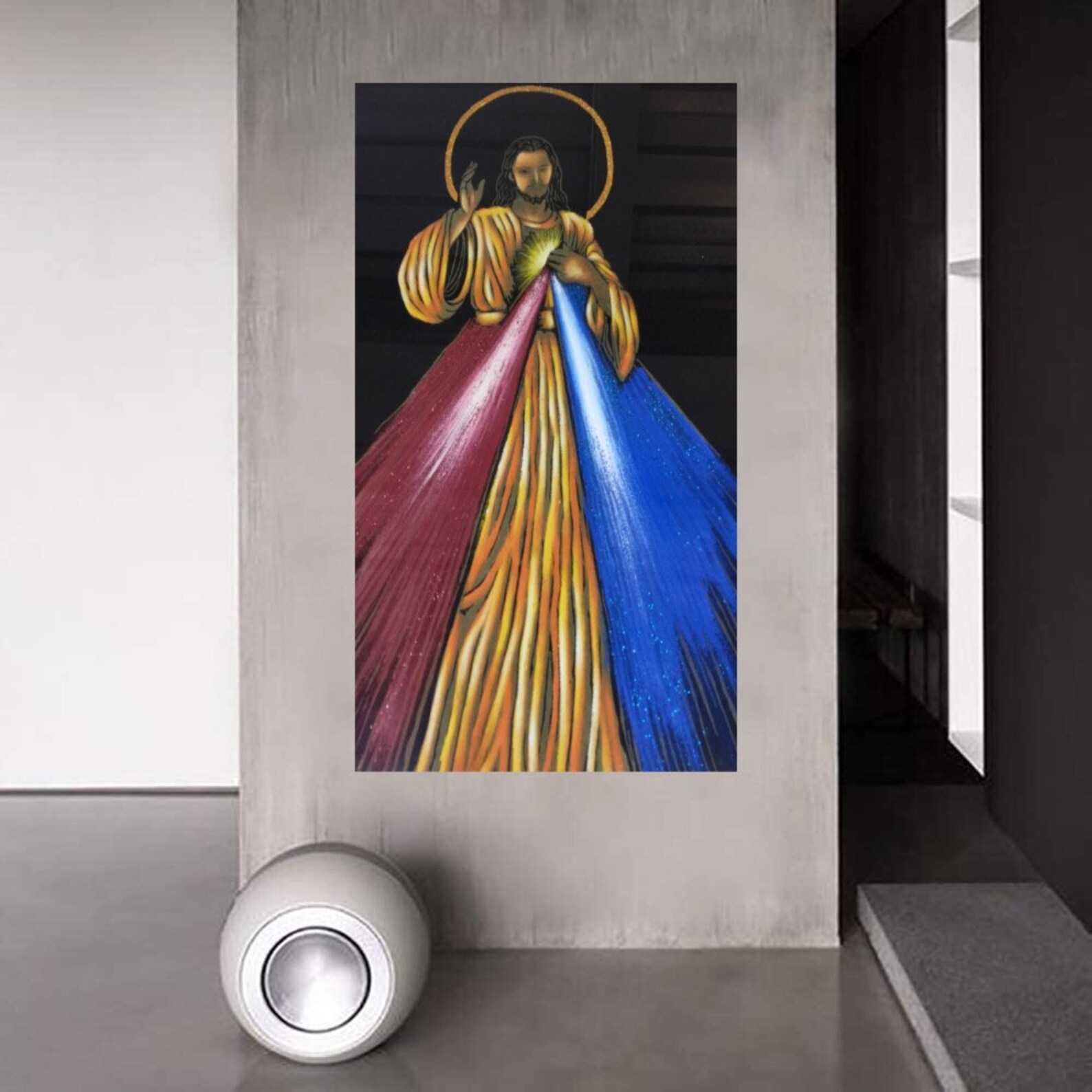 Jesus christ wall art Jesus artCanvas Painting Etsy