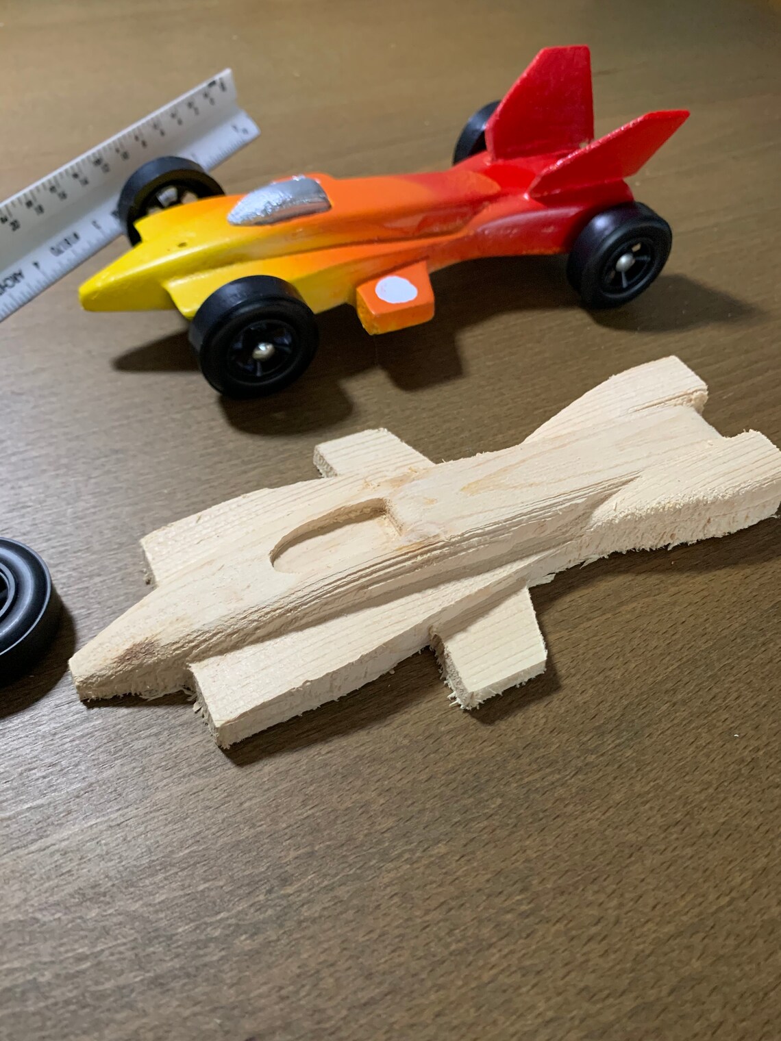 Pinewood Derby CNC Custom Bodyjet Racer Etsy