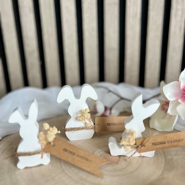 Easter bunny decoration - Easter decoration - little Easter basket
