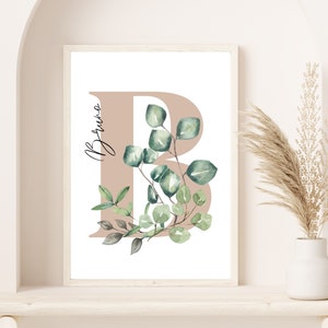 Namensposter Junge personalisiert Geburtsposter Jungle Geschenk zur Geburt Safari babyshower Geschenk Bild Kinderzimmer Poster mit Name