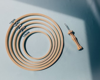 Broderie / Punch Needle Hoop