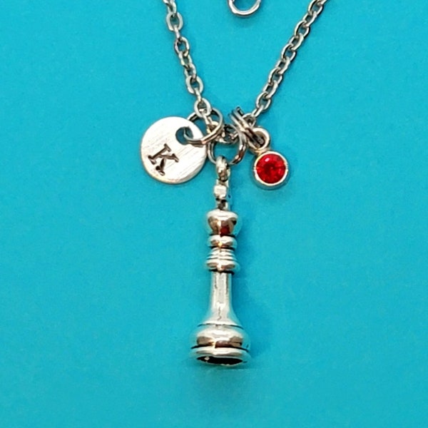 Chess Piece Pendant Necklaces - Etsy