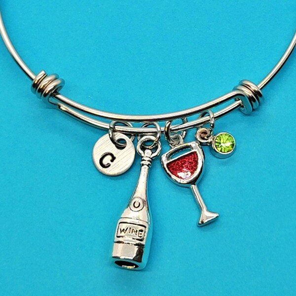 Wine Bottle Charms Etsy