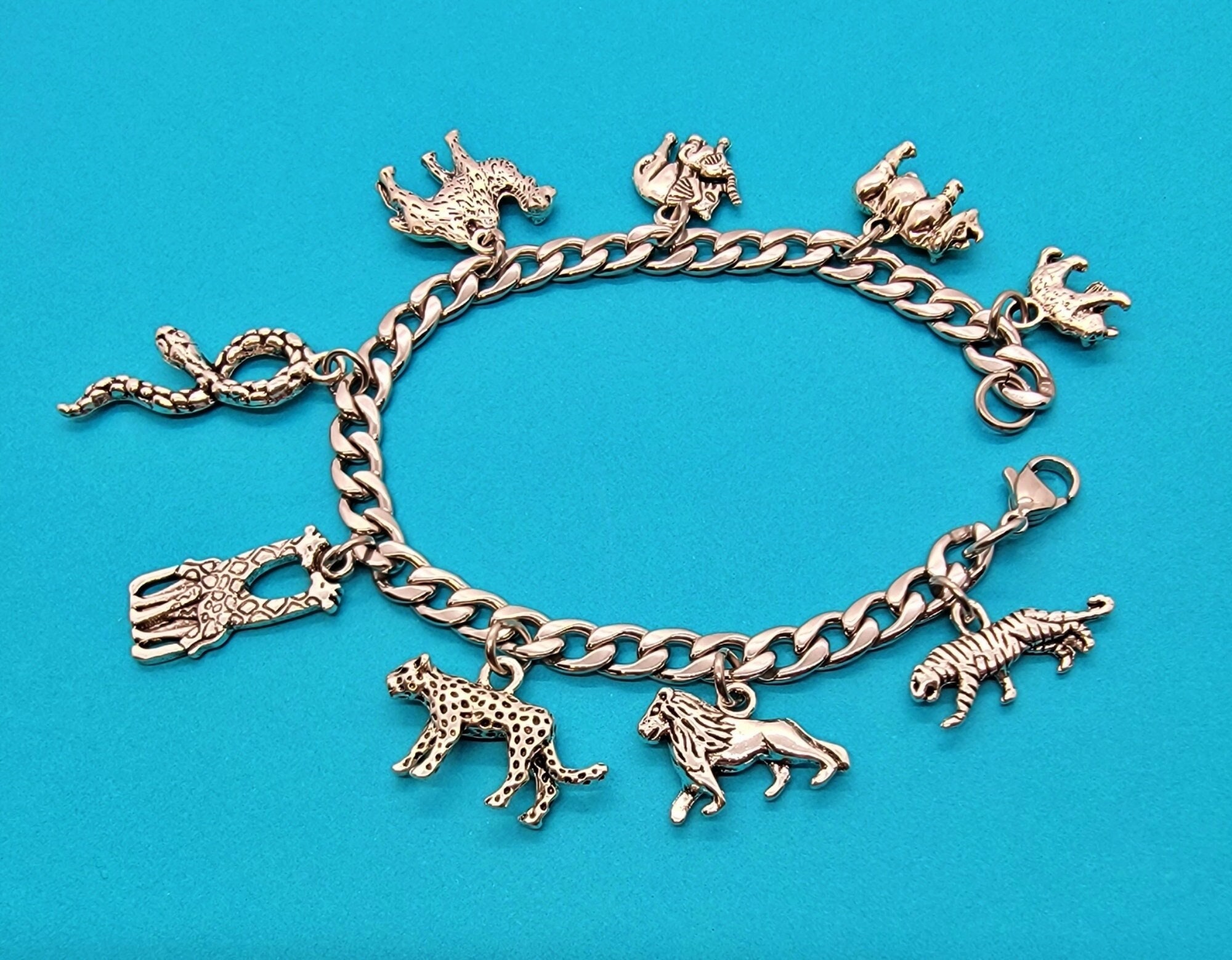 14K Gold Animal Charm Bracelet – Tenenbaum Jewelers