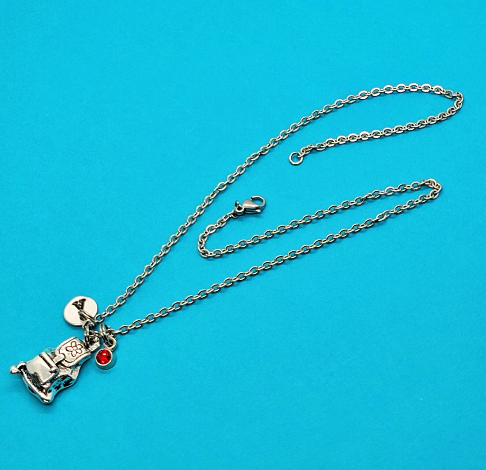Backpack Charm Necklace Backpack Charm Stainless Steel Etsy Italia