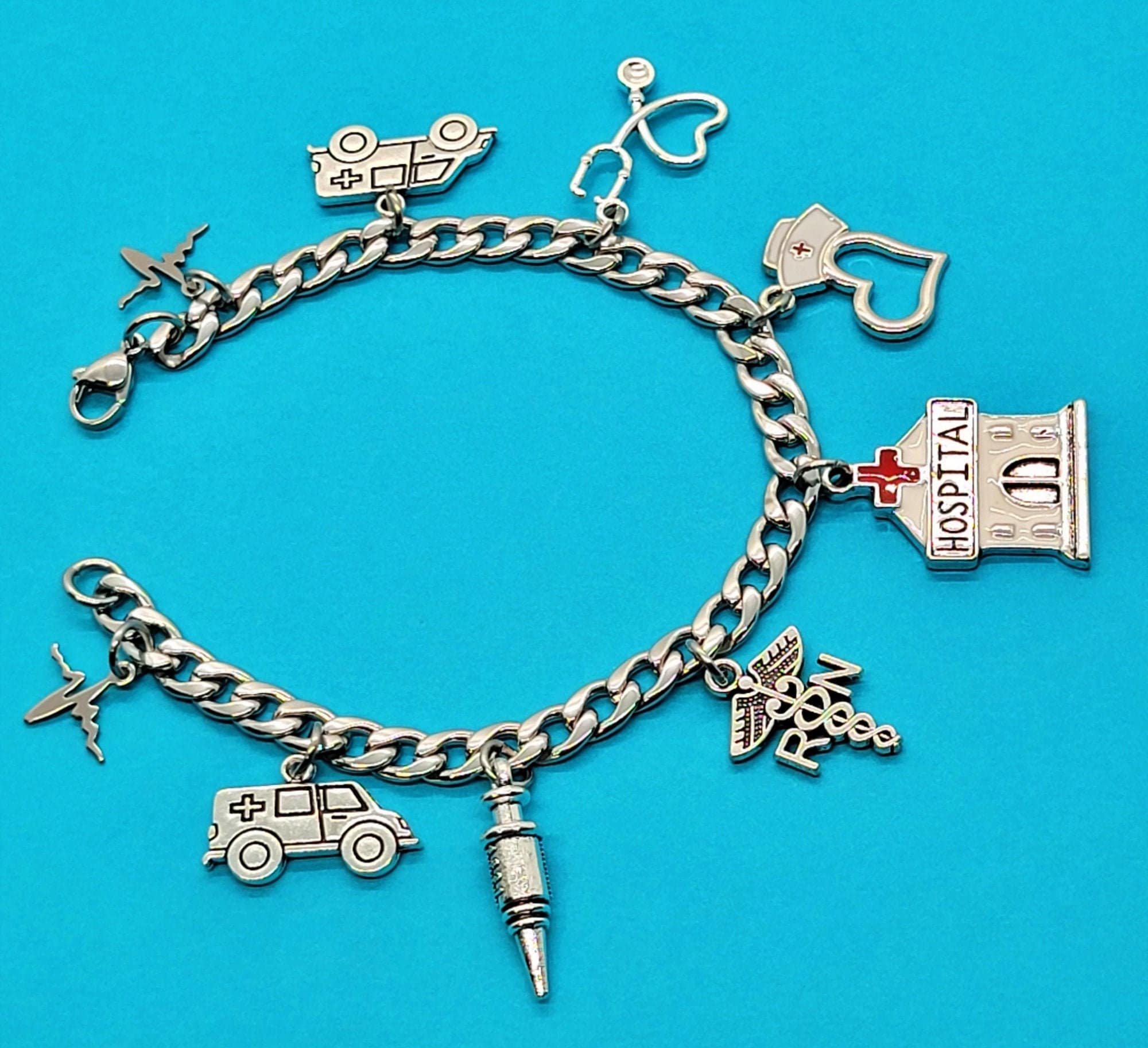 Nurse charms for bracelets sale