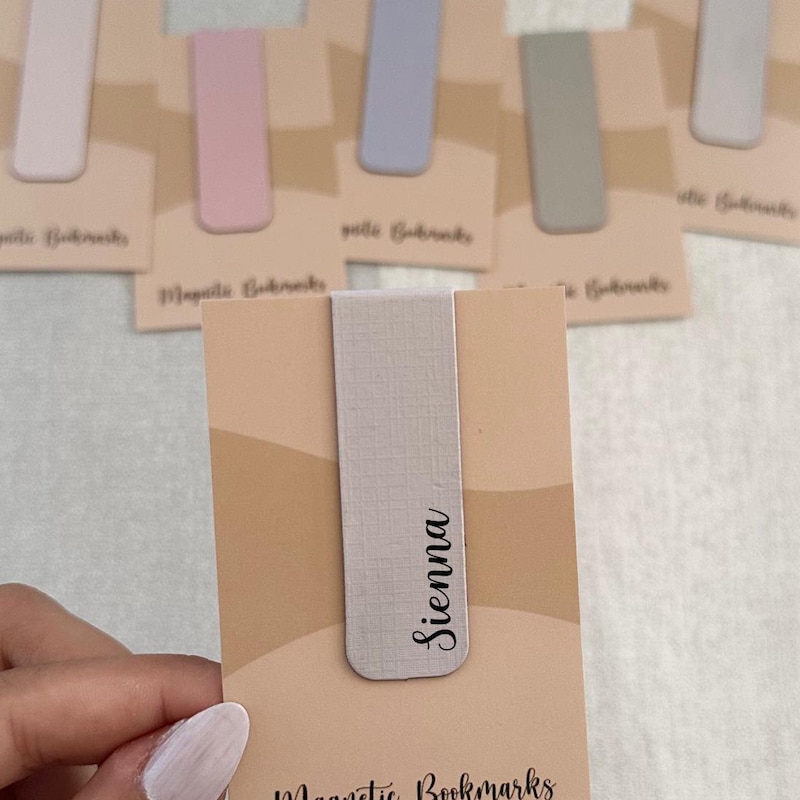 🎁20%off🎁|Personalised Magnetic Bookmark, Gifts for book lovers, Journalling, Reading accessories, Bookish gifts, Personalise, Design page holder