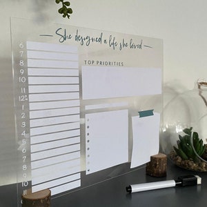 Productivity Board, Stationery Board, Memo Board, Office Supplies, Organiser, Planner, Whiteboard, Notebook, Notepad, Dry Erase Board