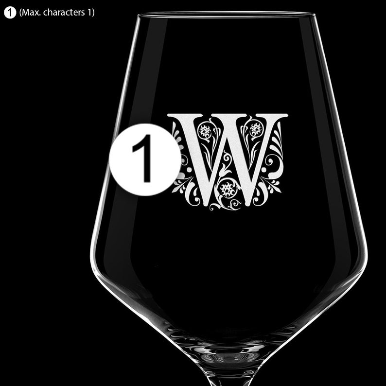 Maverton XL Weingläser mit Gravur 490 ml 6er Rotweingläser Set Geburtstagsgeschenk für Männer Wein Gläser Wein Geschenk für Mann Monogram