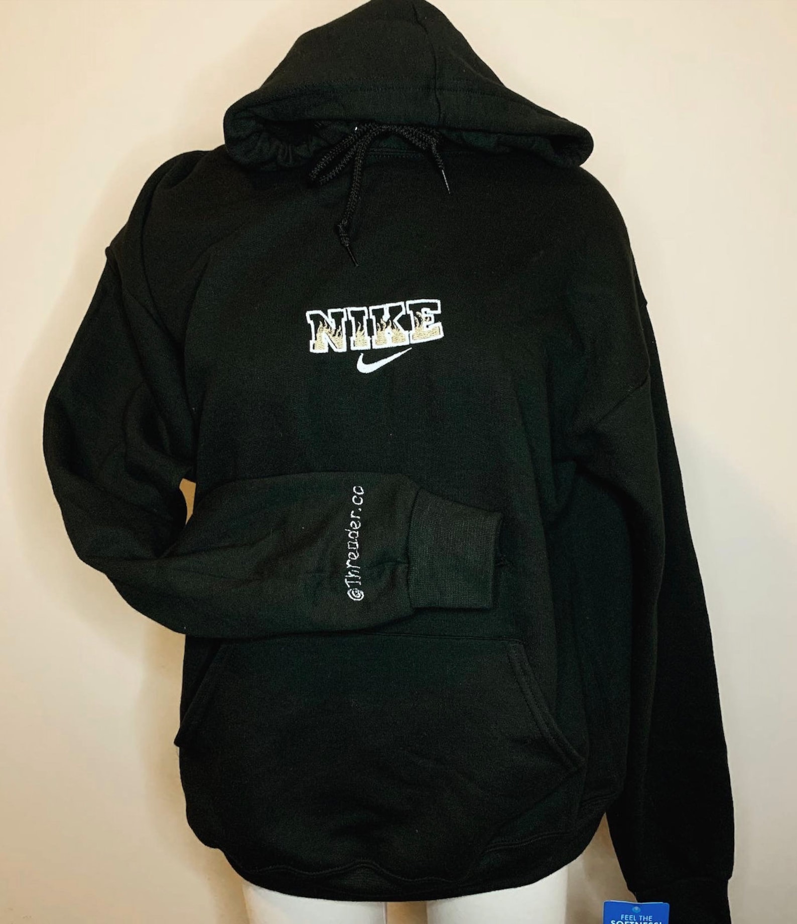 nike flame logo hoodie