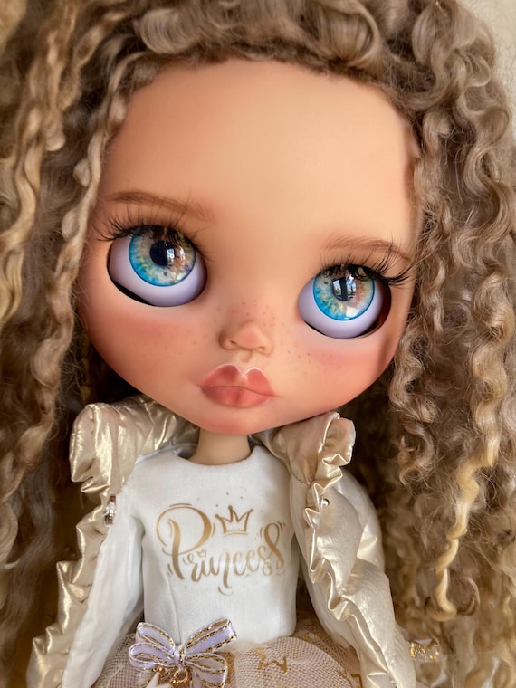 Custom Blythe Doll Commission • Nude Doll• OOAK Handmade Art Doll