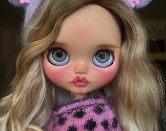 Poupée personnalisée Blythe - Cheveux en mohair naturel - Réenraciner