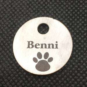 Animal stamp with laser engraving