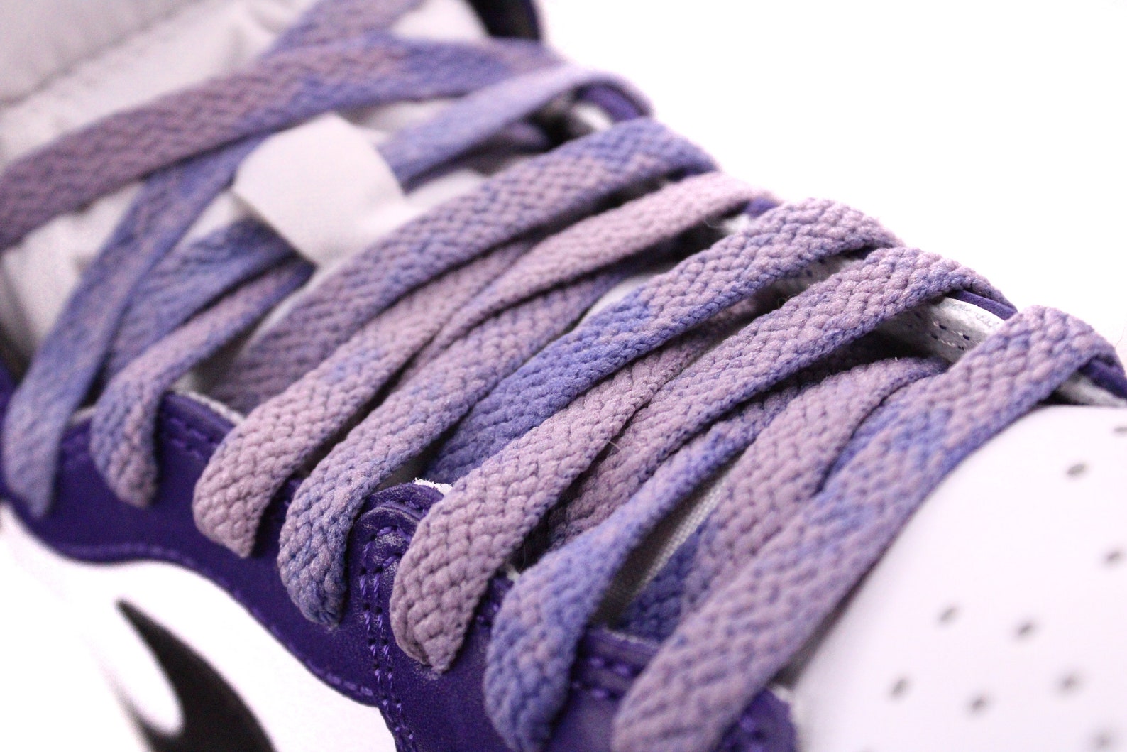 purple laces for jordan 1