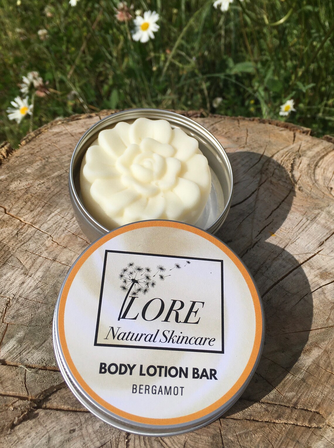 Luxurious Neroli Solid Body Lotion Bar Etsy