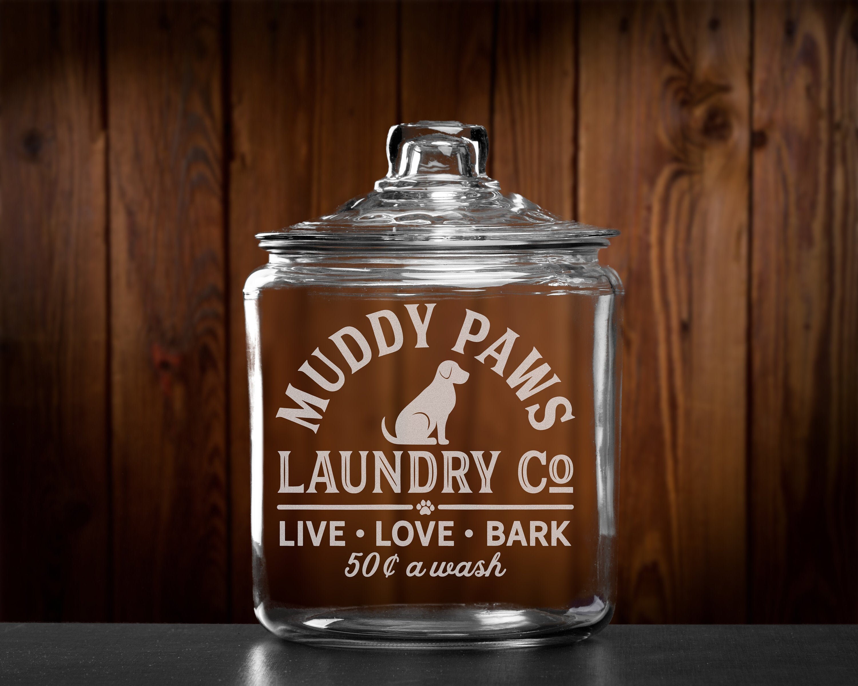 Personalized pet treat jar Dog gifts for owners New puppy Etsy