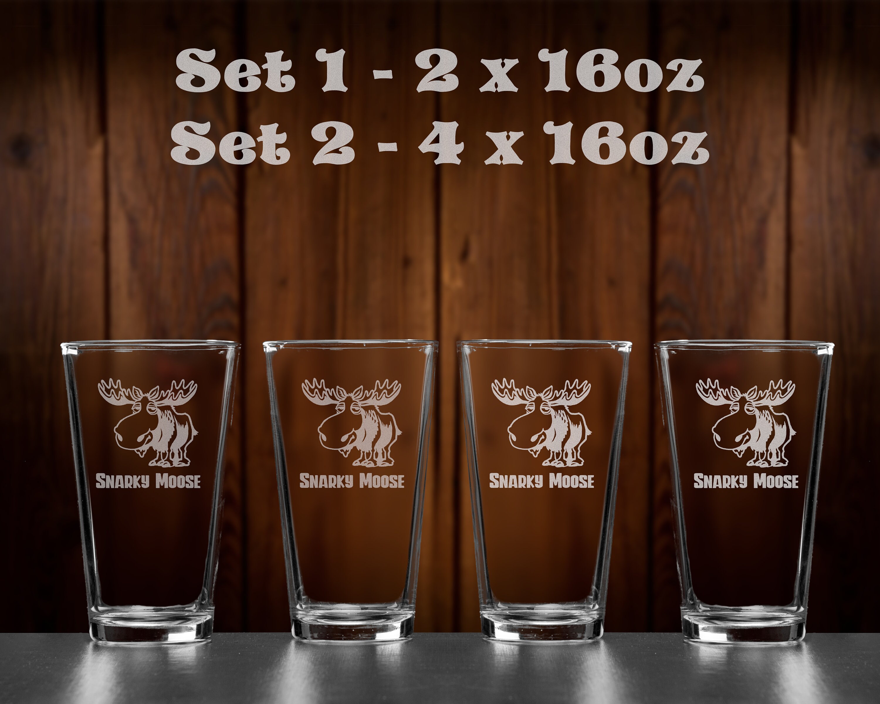 Personalized Etched Beer Glasses Custom Pint Glasses Pub Etsy
