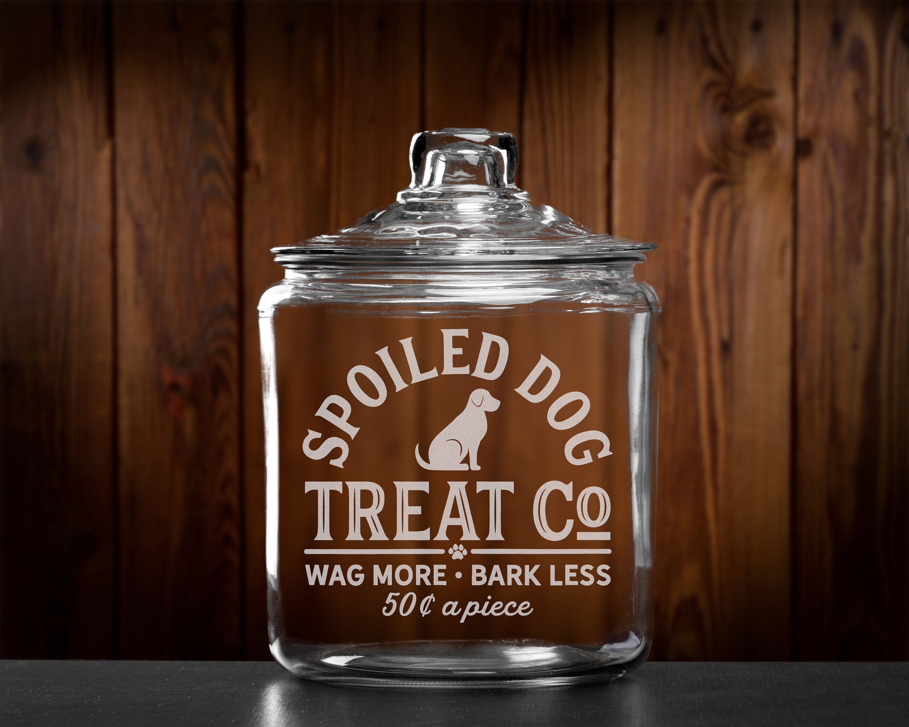 Personalized pet treat jar Dog gifts for owners New puppy Etsy