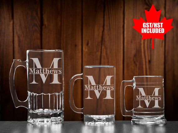 35 OZ Beer Mugs,Heavy Large Beer Glasses with Handle,Classic Beer Mug  glasses,Style Extra Large Glass Beer Stein Super Mug