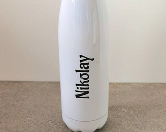 Personalisierte Trinkflasche | Thermoflasche | Trinkflasche | Wasserflasche | Geschenkidee zum Schulbeginn