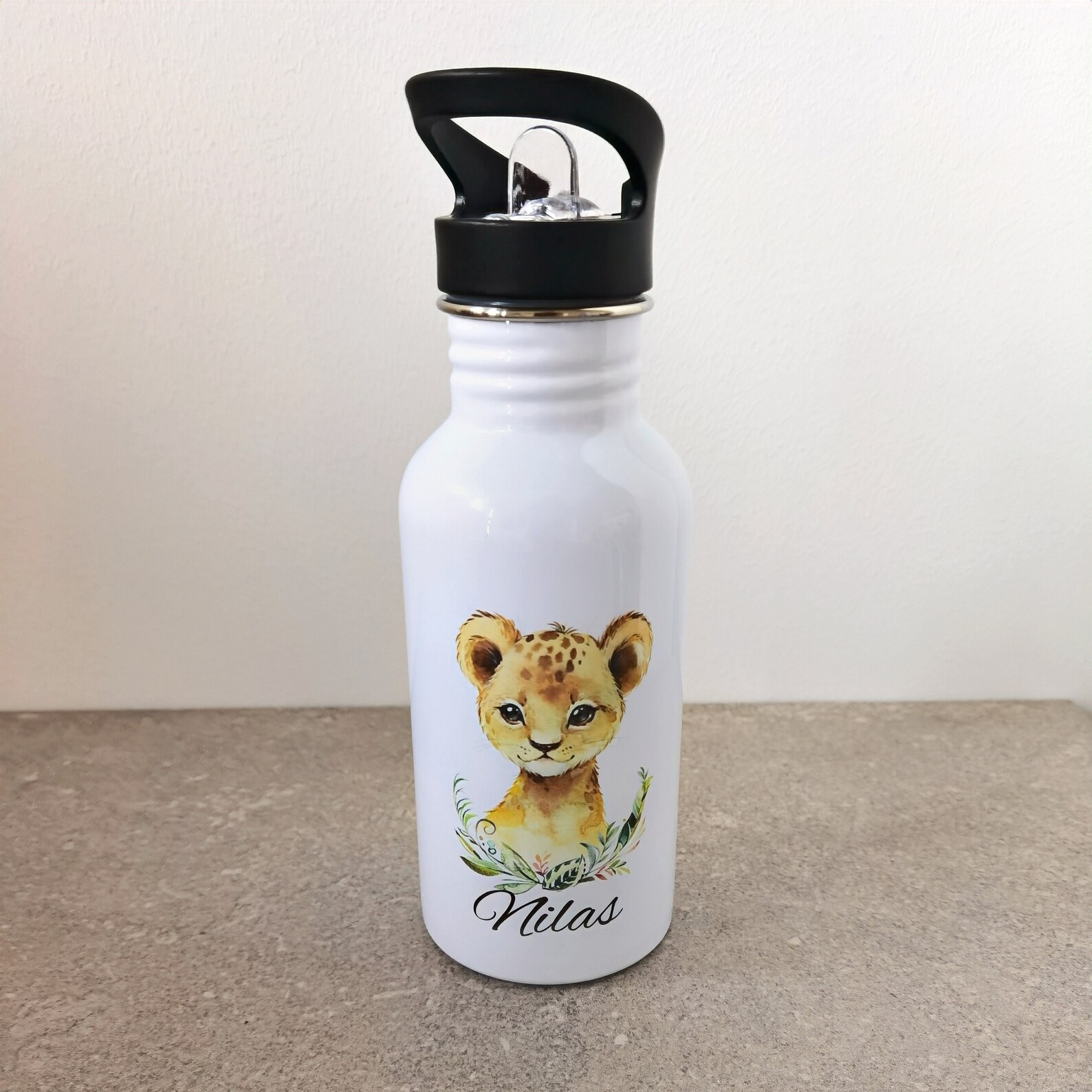 Personalisierte Kindertrinkflasche Trinkflasche für den Kindergarten