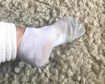 Dirty White Women S Socks Size Six Slender Feet Etsy Dirty White Women S Socks Size Six Slender Feet Etsy