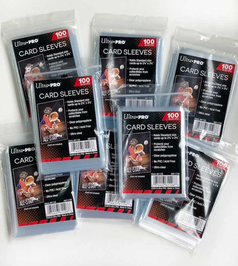 Ultra Sleeves Card Sleeves Card sleeves photocards Etsy