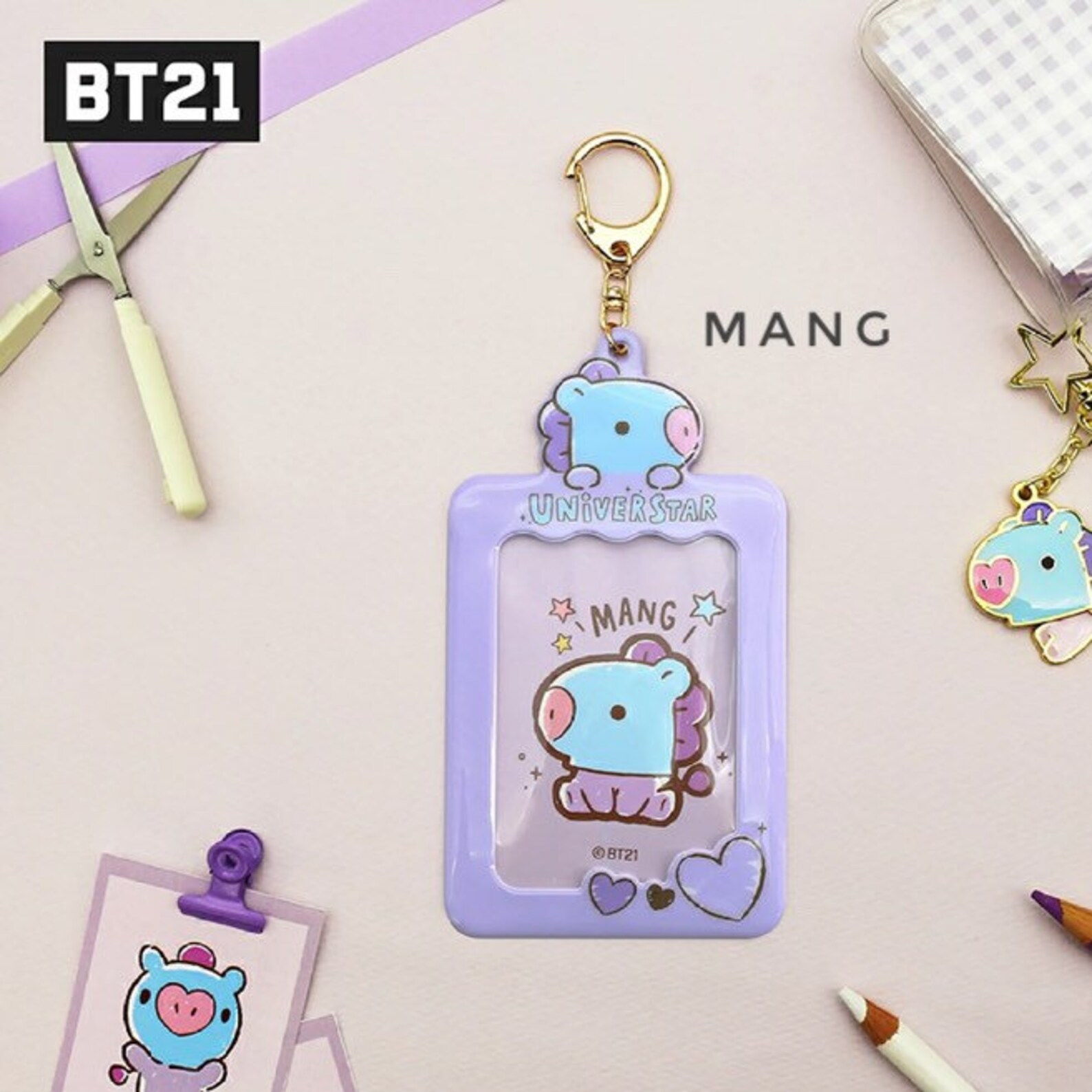 BTS BT21 Card Holder Card Holder Official Japan Merch Etsy