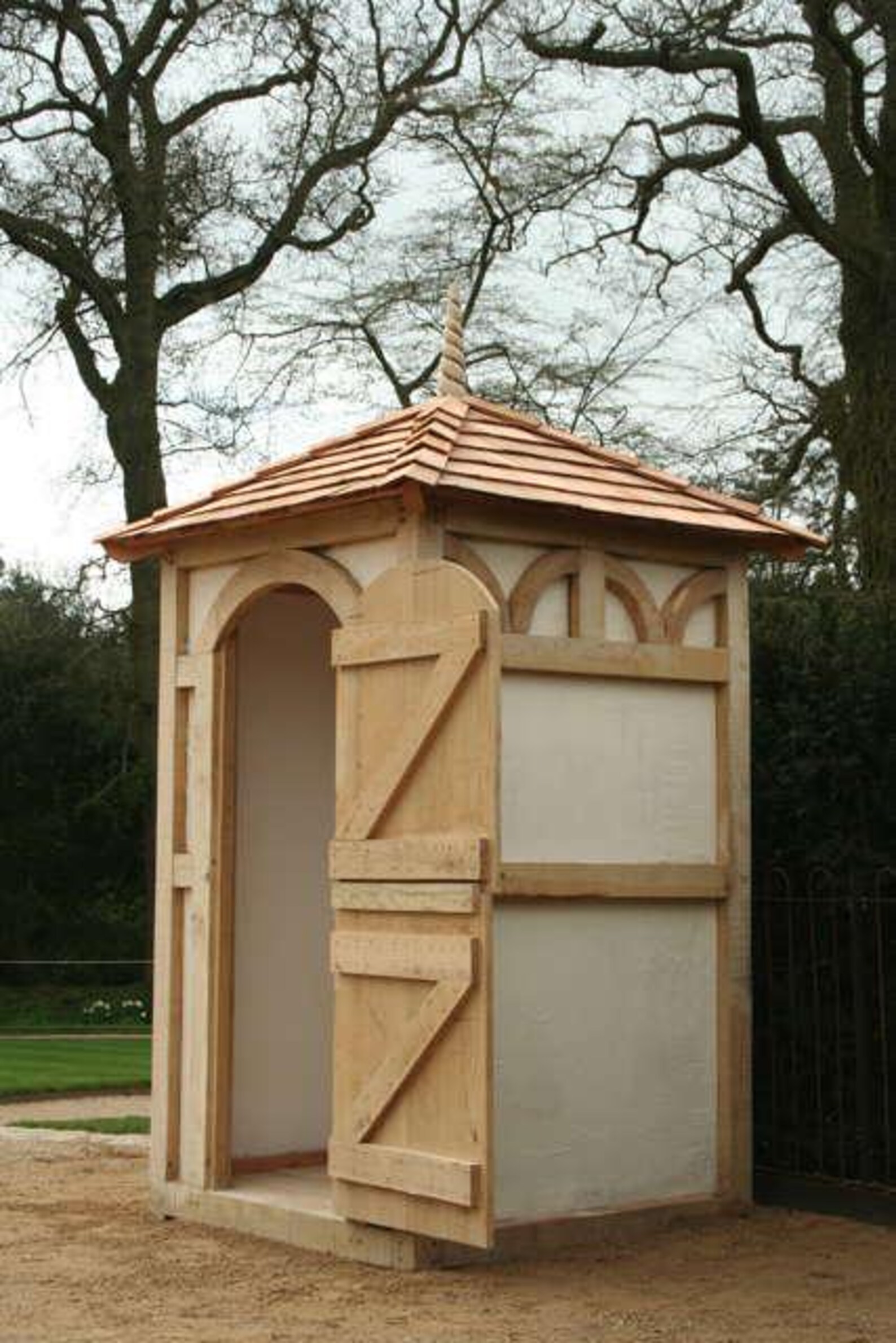 Luxury Oak Wood Composting Toilet, Spacious Eco Compost Loo, Dry ...