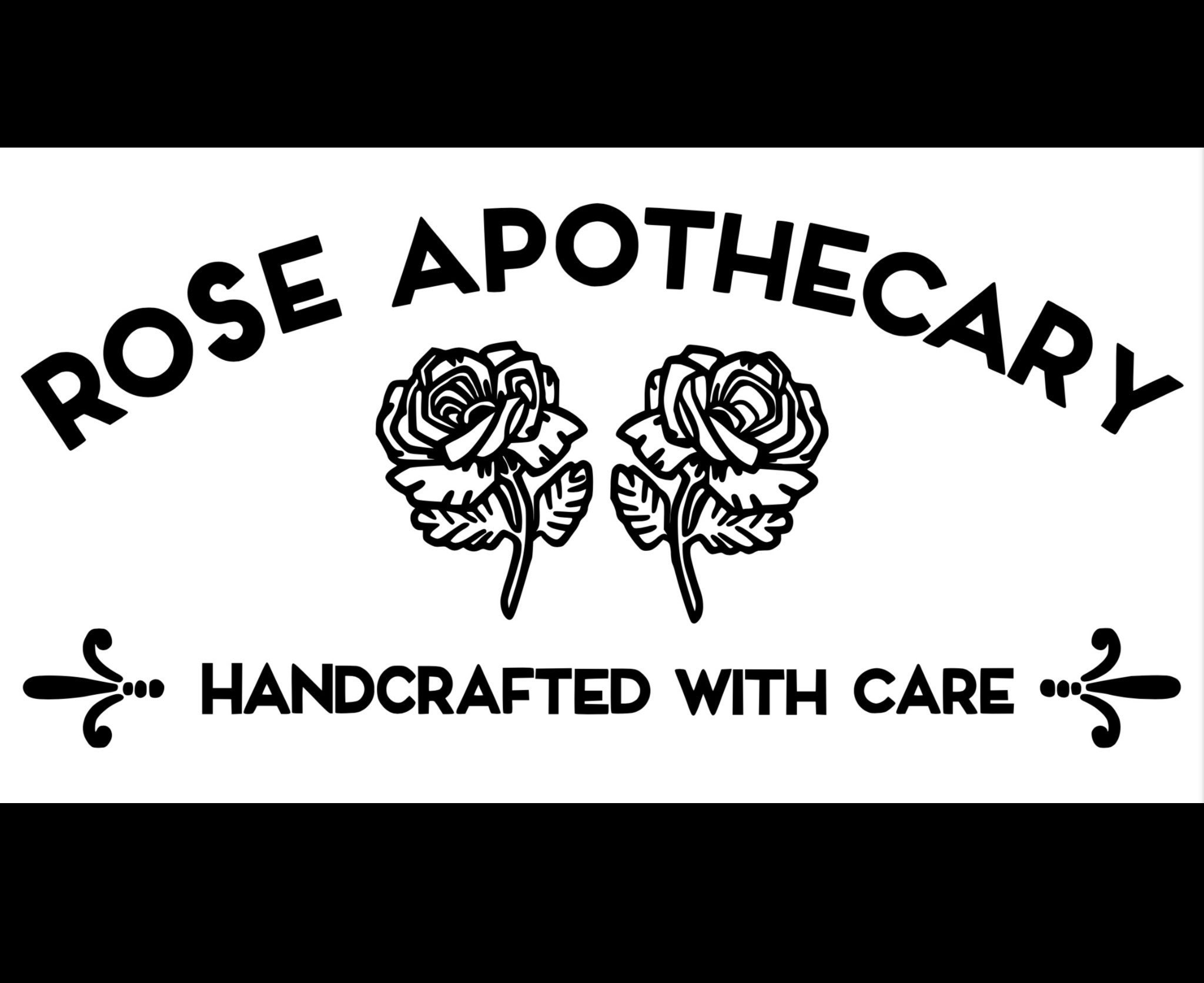 Rose Apothecary Decal Etsy
