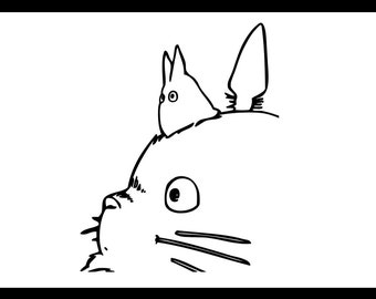 Totoro Tattoo Etsy