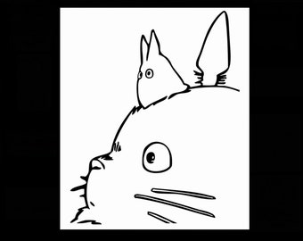 Totoro Tattoo Etsy