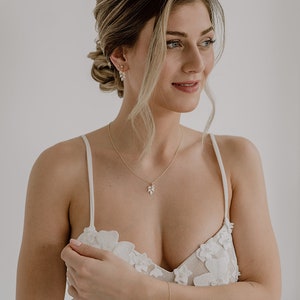 Ensemble de bijoux de mariée, ensemble de bijoux Lana NOUVEAU avec feuilles image 2