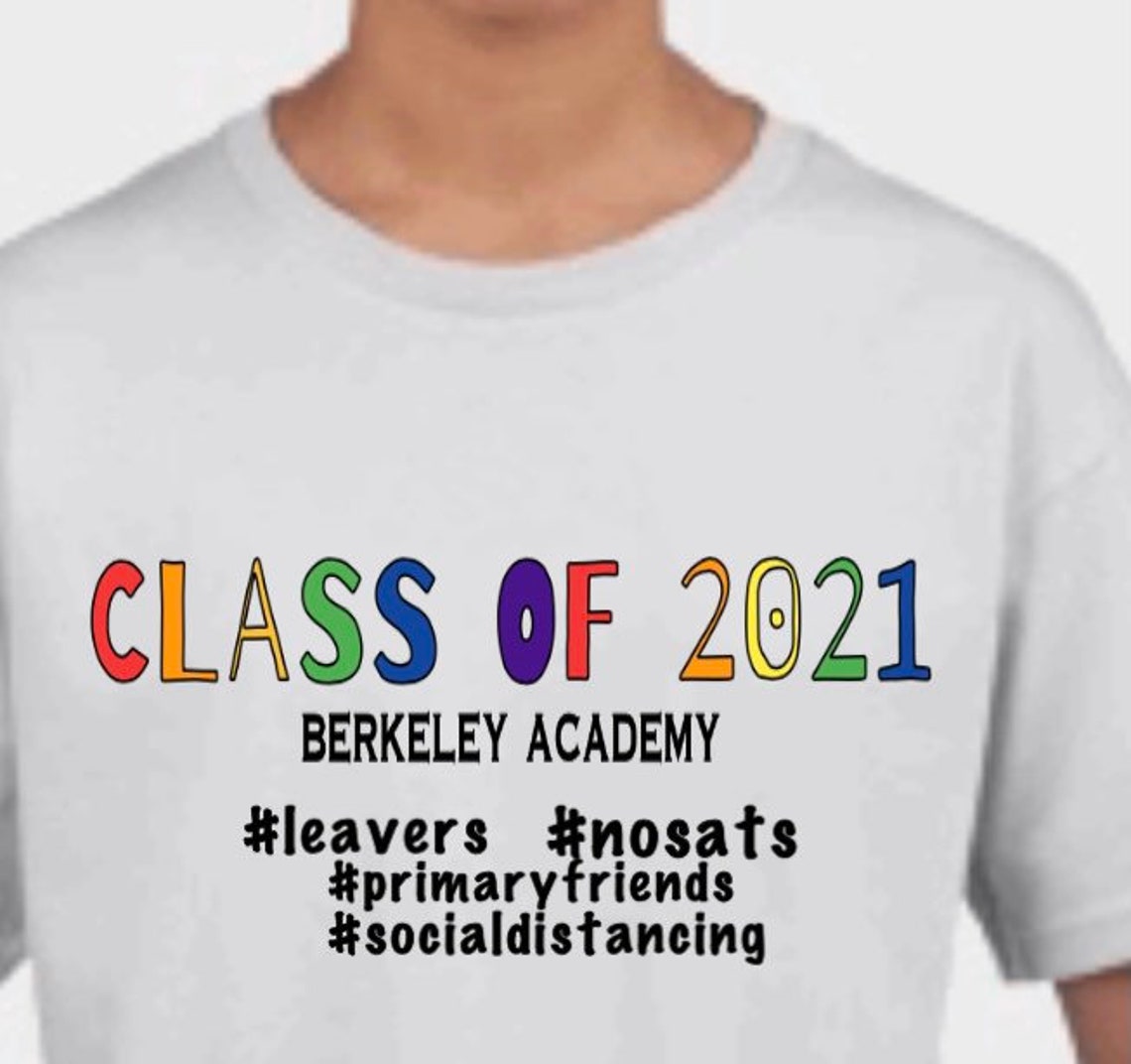 Leavers memory Tshirt. Year 6 leavers. Personalised. Etsy