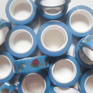 Fraises washi tape, fraises washi tape, scrapebooking, journaling ou décoration
