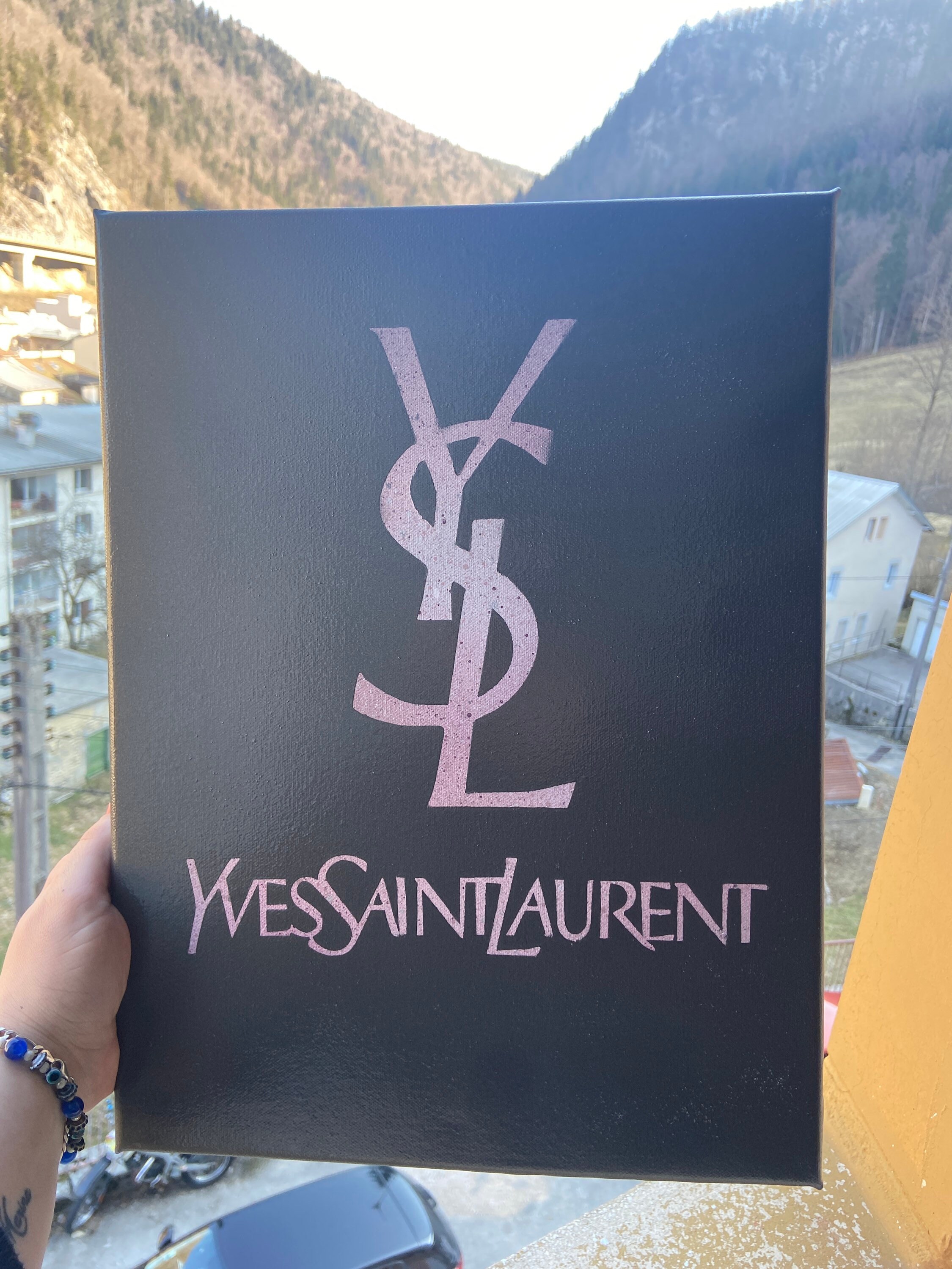 Cadre Décoratif, Peinture sur Toile , Style Pop Art. Décoration Moderne et Industriel