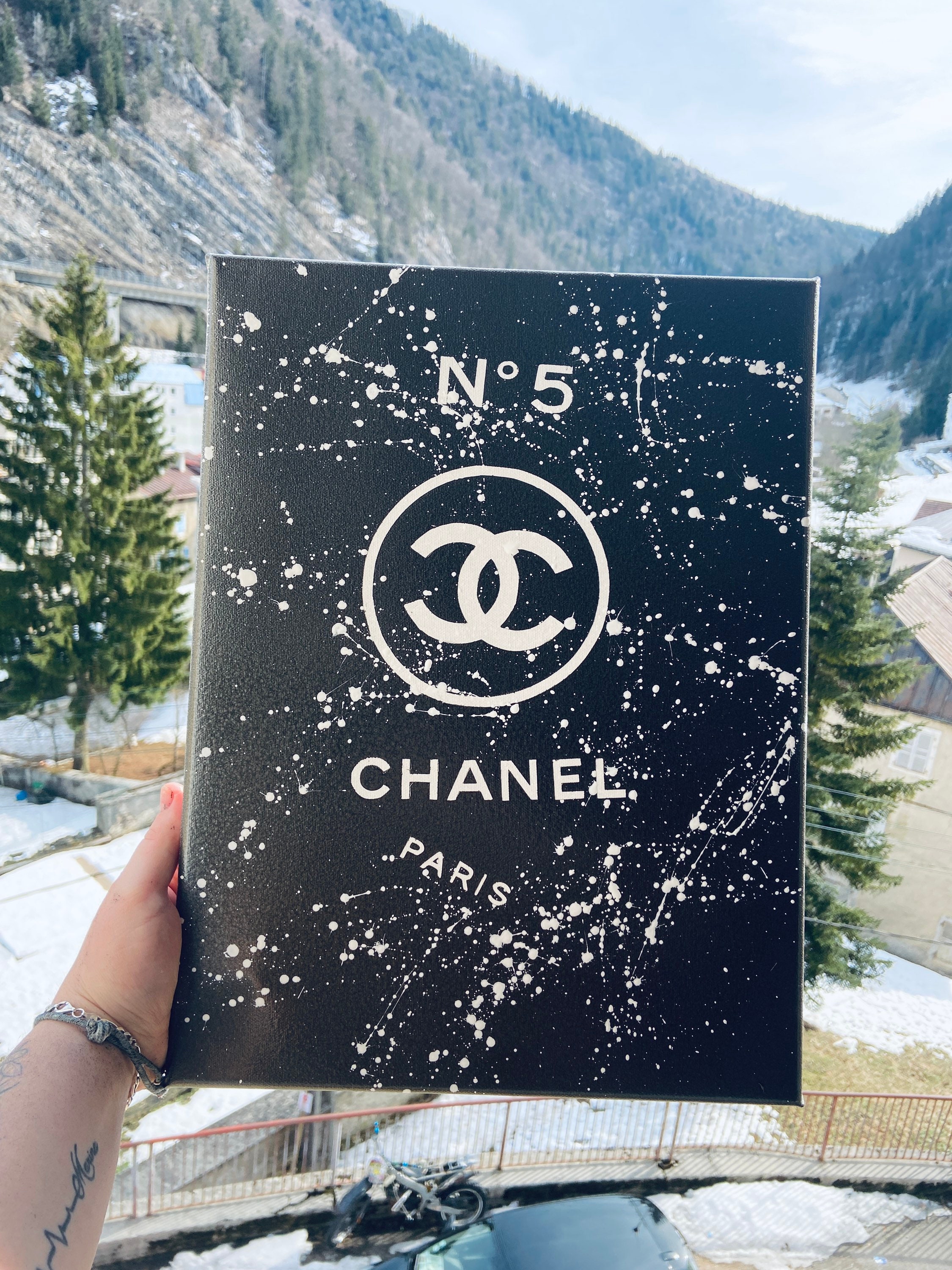 Cadre Décoratif Pour La Maison, Style Pop Art, Street Noir