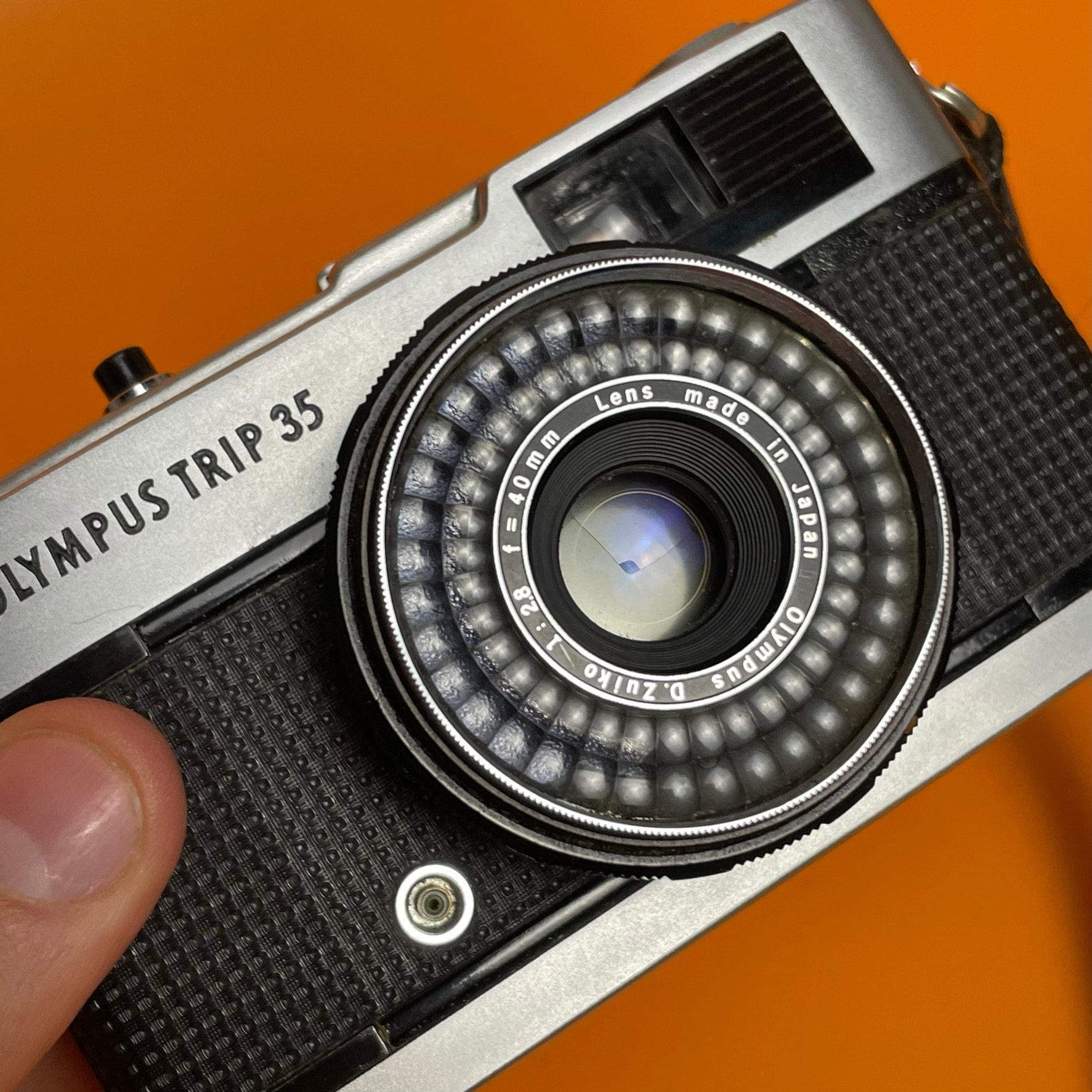 Classic Tested Olympus Trip 35 Pointandshoot Film Camera Etsy UK