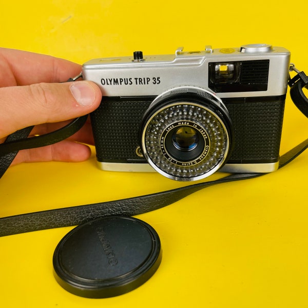 Classic Tested Olympus Trip 35 Point And Shoot Camera