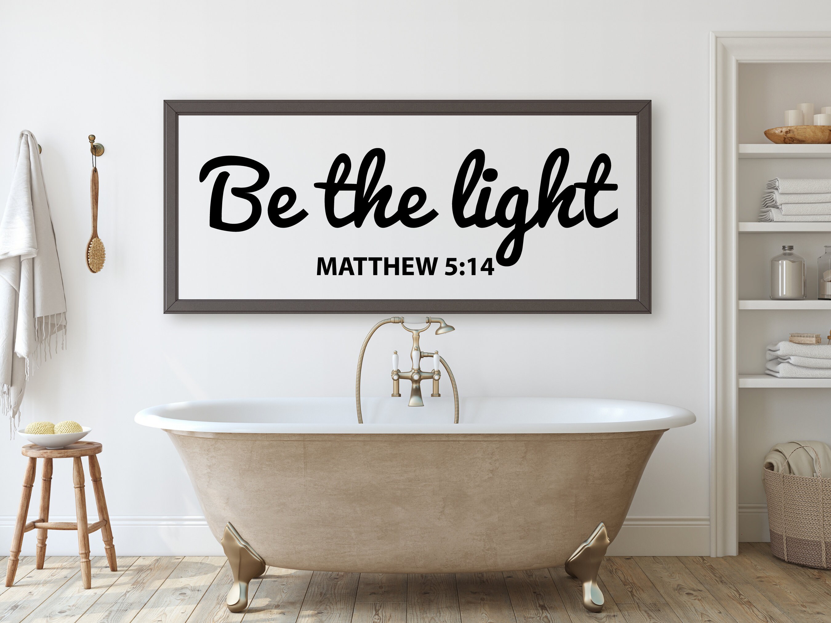 Be The Light SVG File Bible Verse Svg Matthew 5:14 Svg | Etsy