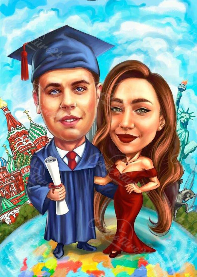 Graduation Caricature