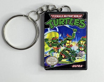 Nintendo Teenage Mutant Ninja Turtles Keychain - Teenage Mutant Ninja Turtles - Nintendo Gift - Keychain - Magnet - Nintendo - TMNT