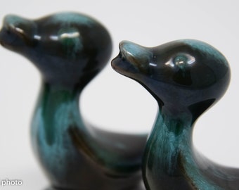 Vintage Blue Mountain Pottery- Pair of Small Ducks