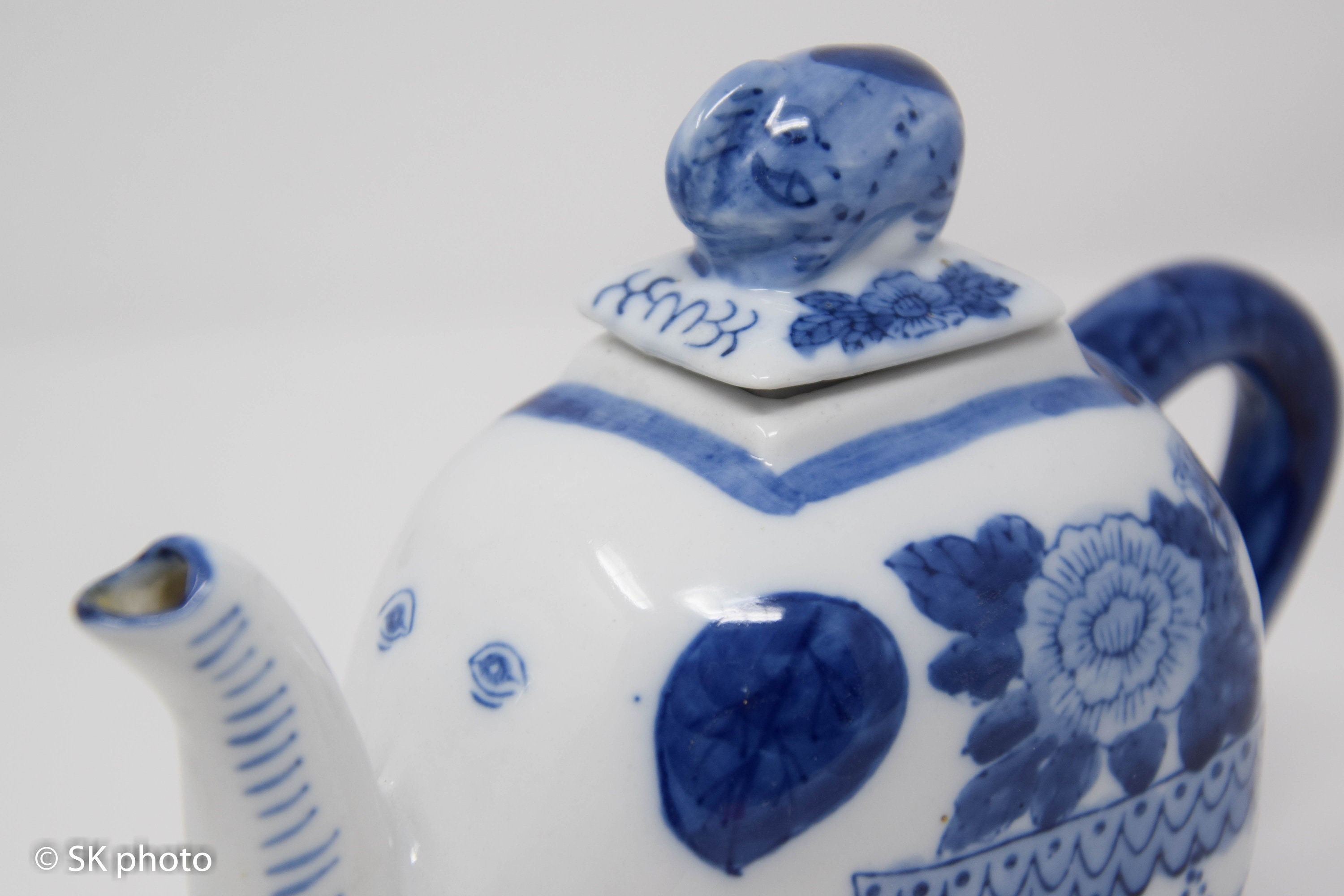 Vintage Elephant Porcelain Teapot Made in China Etsy