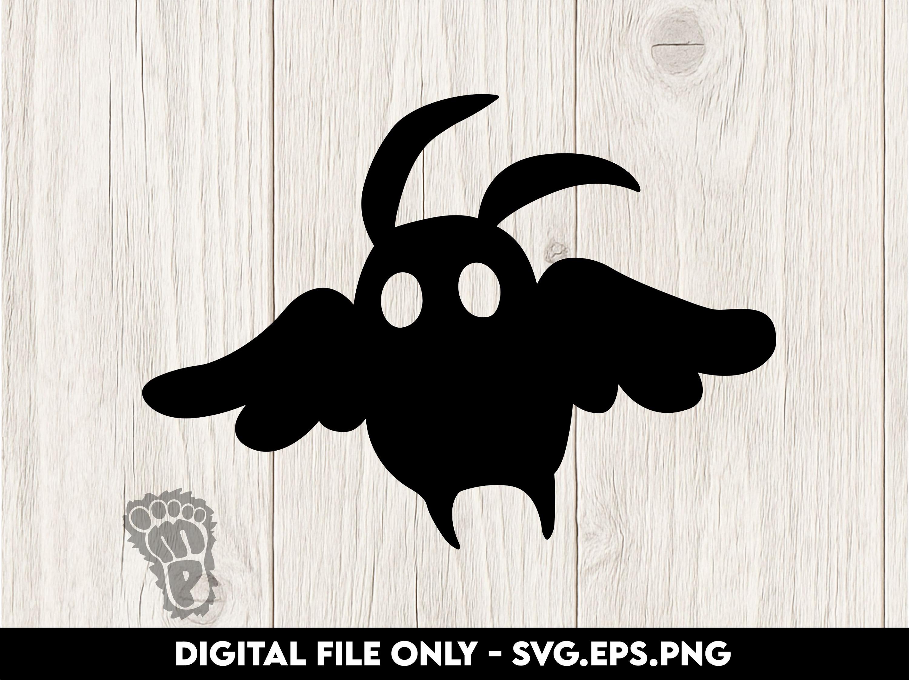 Mothman Silhouette - SVG, PNG, EPS Digital Files - Etsy
